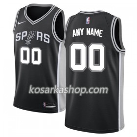 Dres San Antonio Spurs Prilagođeni Nike 2017-18 Crna Swingman